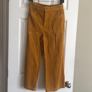 Mustard Trousers
